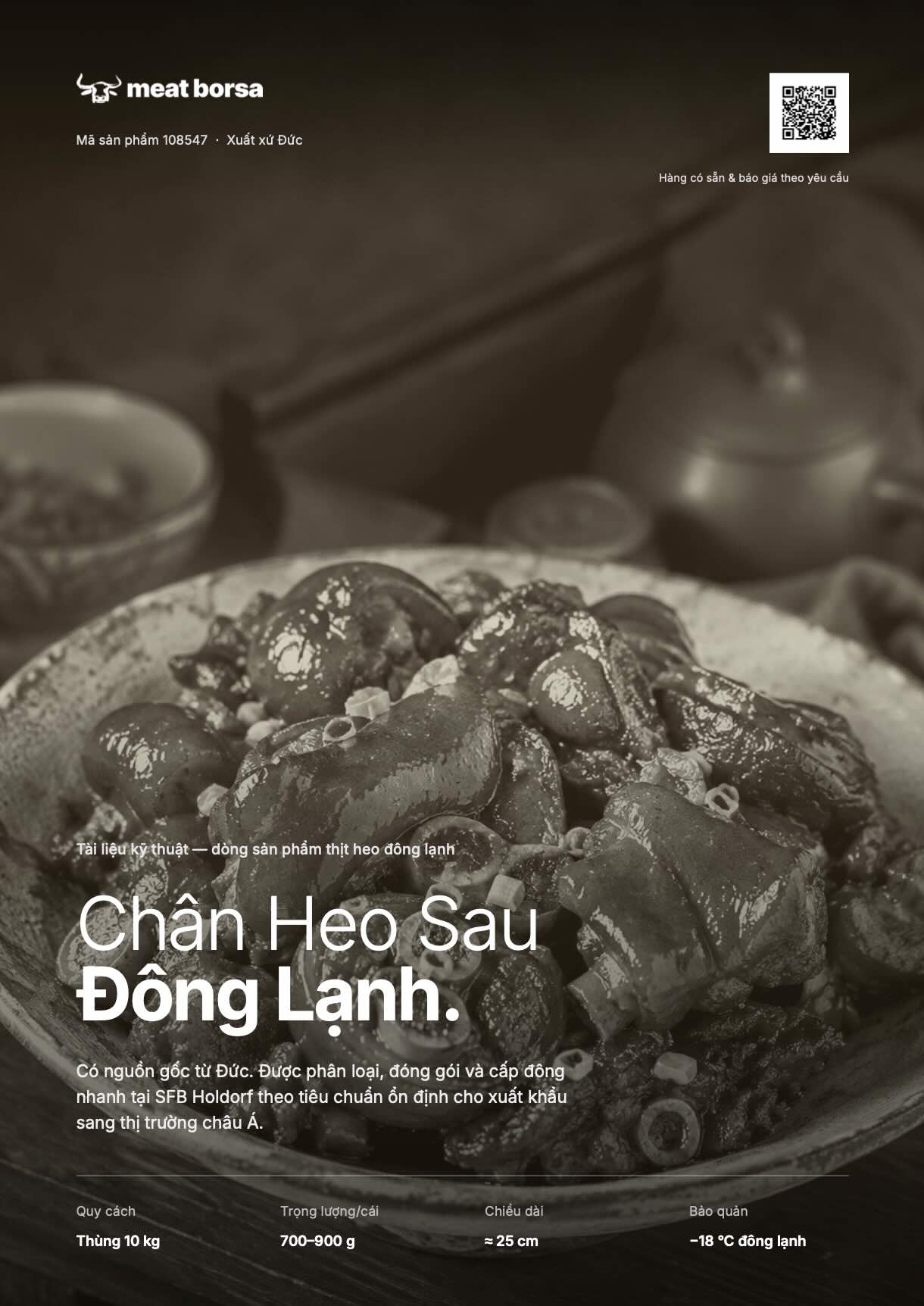 Pork Hind Feet specification cover