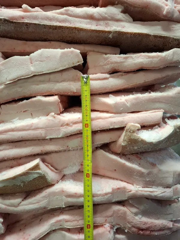 Iberian pork back fat 3+ 3