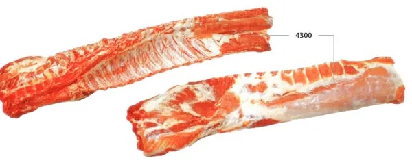 Chop with neck and tenderloin