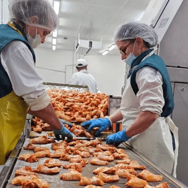 Advanced white-meat processing using high-technology systems