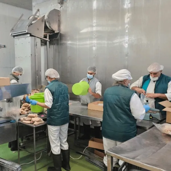 Industrial-scale production of chilled and IQF chicken cuts and value-added products for retail, HoReCa, and specialty segments.