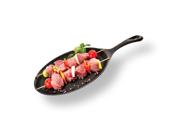 Pork skewers