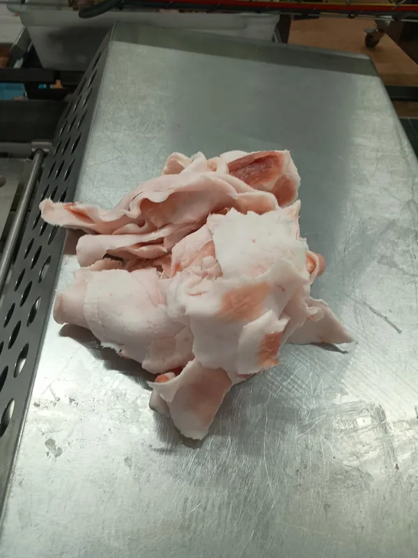 Frozen pork hard cutting fat 3
