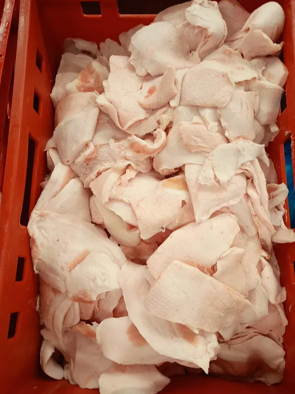 Frozen pork hard cutting fat 4