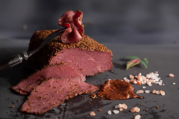 Ostrich Pepper Pastrami