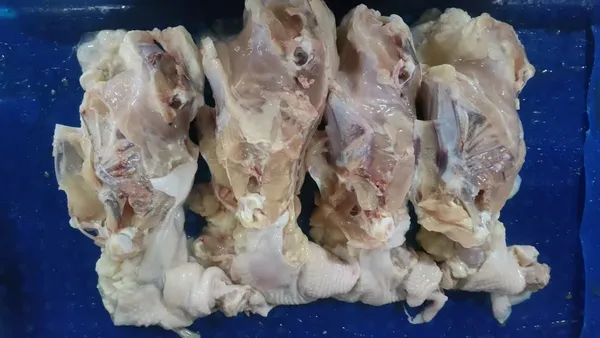 Frozen Chicken Breast Frame with Neck 2