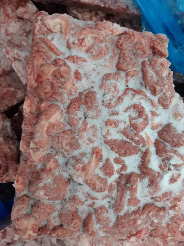 Frozen pork brains// naked block 2