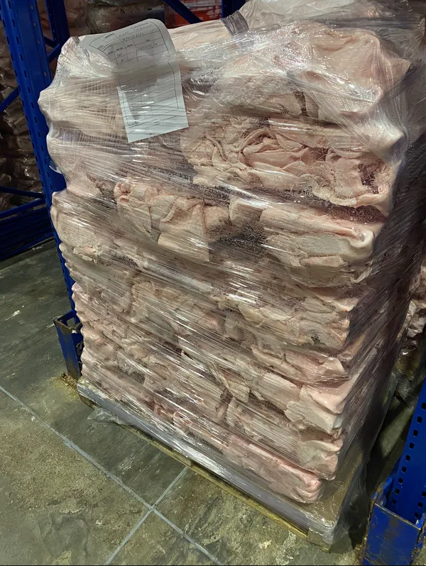 Frozen pork soft fat