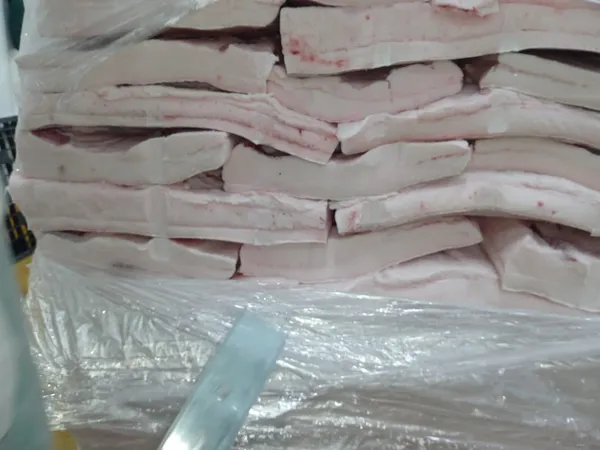 Frozen ibérico pork back fat 3