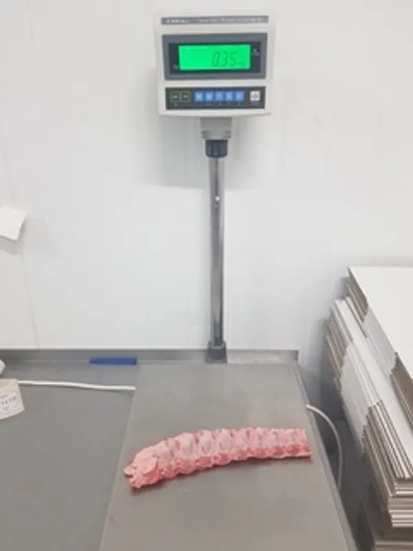 Frozen Pork loin ribs, carton 10kg 2