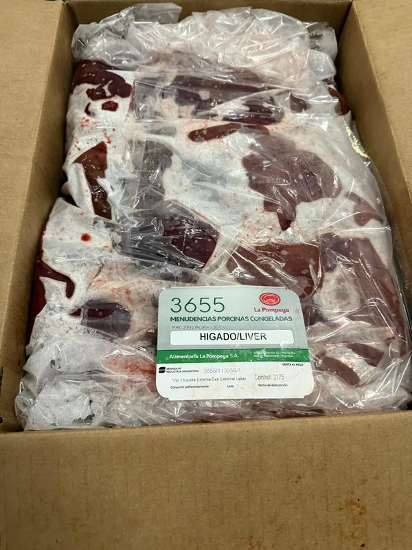 Frozen Pork liver 2