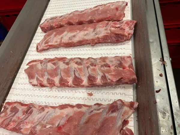 Frozen pork loin ribs, carton, 6-9 cm 2
