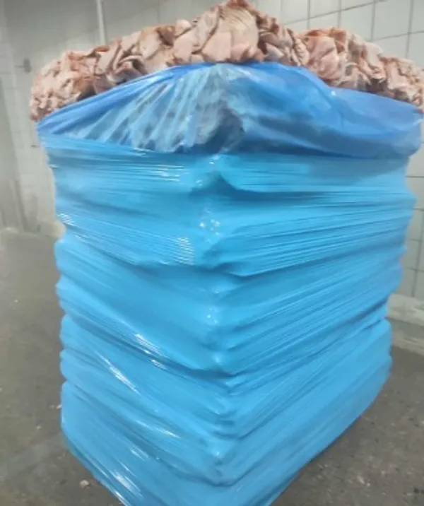 Ends/trimmings of smoked meats, without starch, loose-packed, approx. 20 kg containers 4