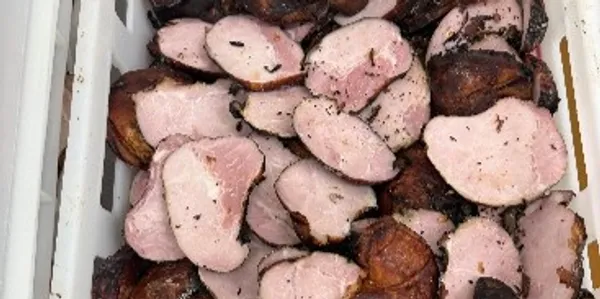 Smoked ham cuttings, bulk 2
