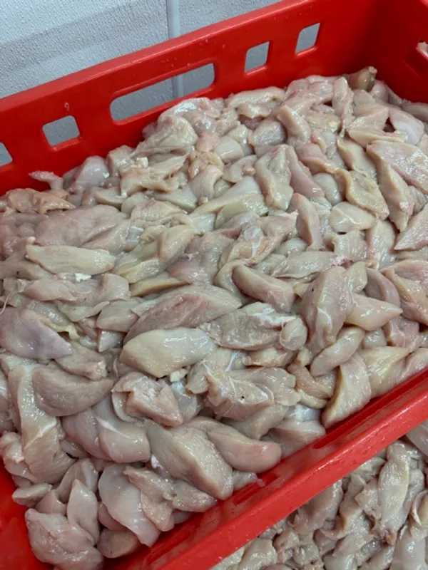 Chicken Filet off cuts, cleaned, no bones/fat/skin frozen 3