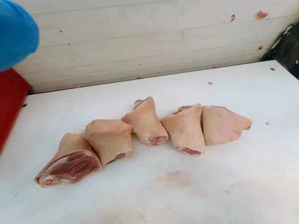 Frozen Pork Hind shank bone in, rind on, Poland 2