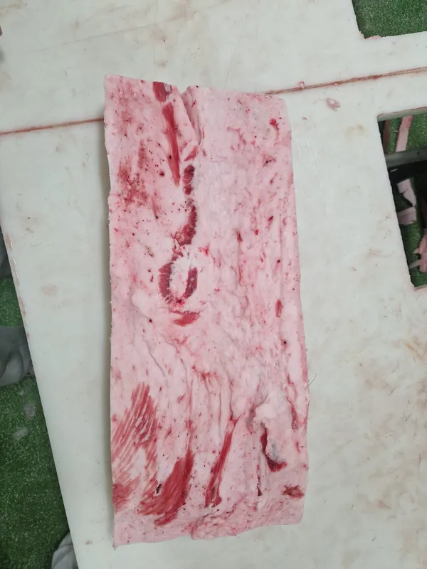 Frozen Iberian Pork Back Fat 3-4cm 8