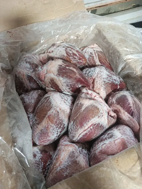 Frozen Beef Hearts