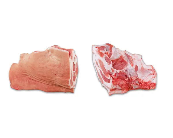 Jowl neck fat off rind on