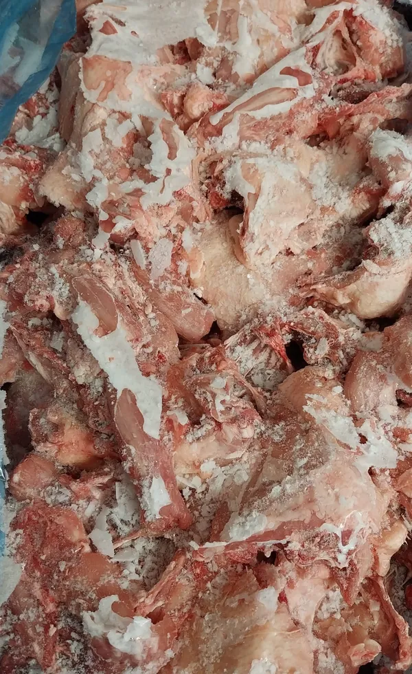 Frozen chicken upper back 2
