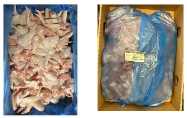 Frozen chicken wings A grade 10-12 kg carton