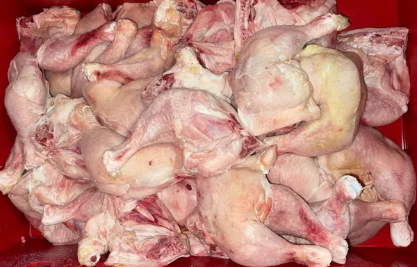 Frozen chicken leg quarters B grade 3