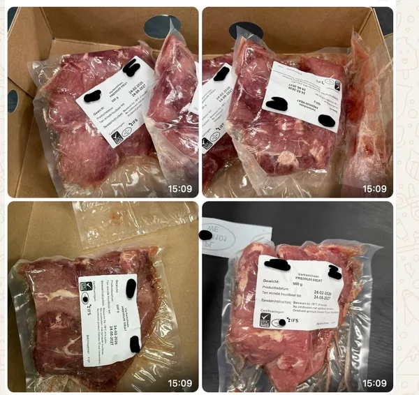 Individually packed frozen meat 8