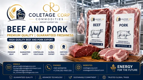 beef and pork