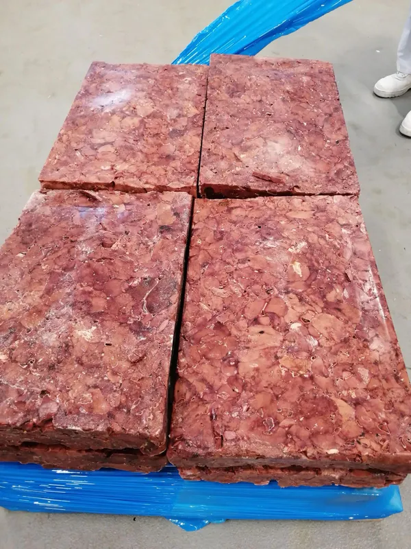 Frozen chicken liver, naked block, Poland