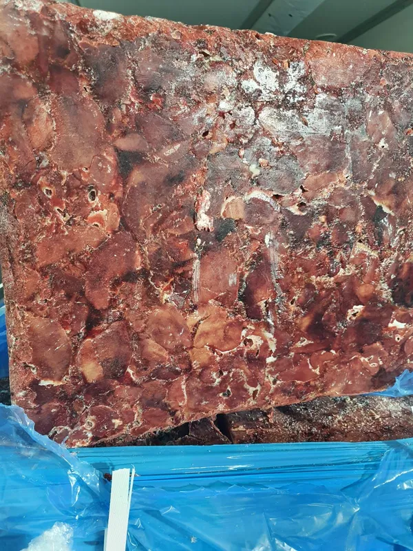 Frozen chicken liver, naked block, Poland 3