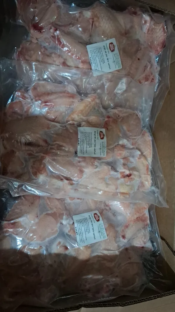 Frozen chicken wings without end part