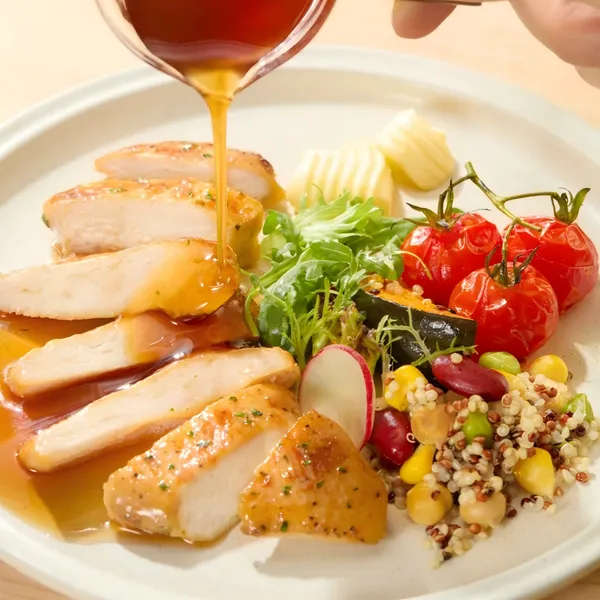 Frozen cooked chicken breast 2