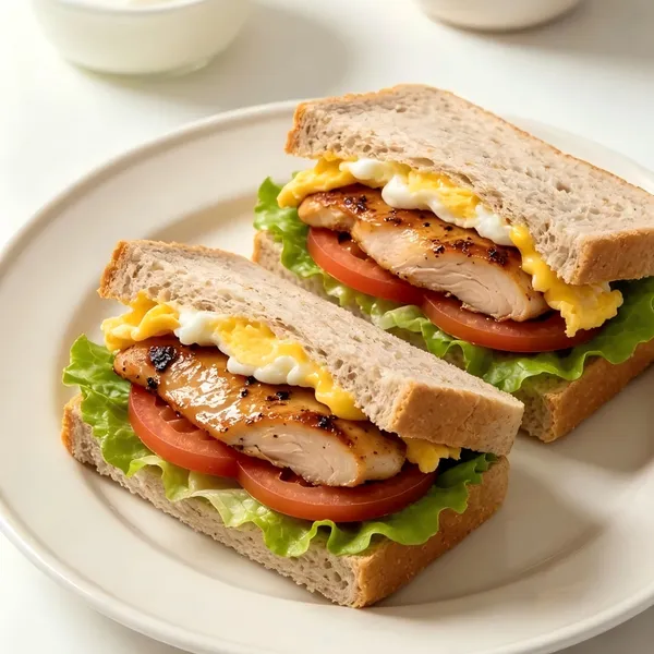 Frozen cooked chicken breast 3