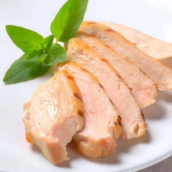 Frozen cooked chicken breast 6