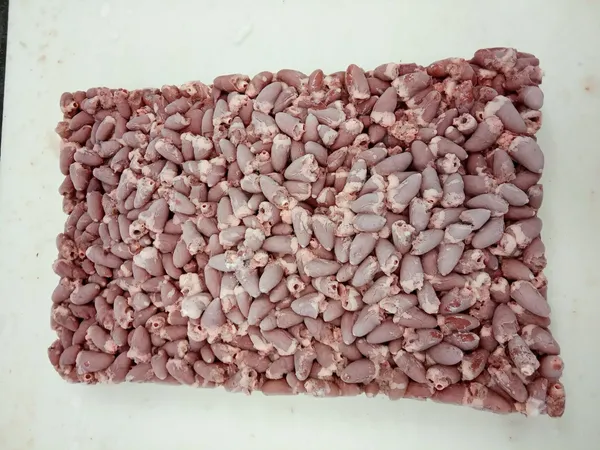 Frozen chicken hearts 3