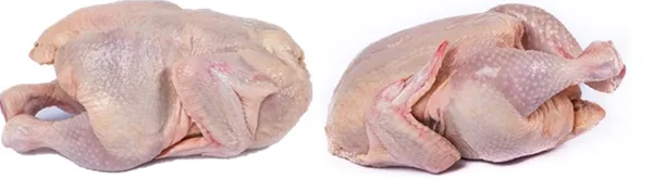Whole chicken 1kg and 1,1kg 2