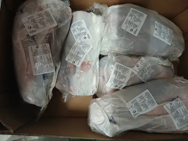 Frozen whole beef shank, Black Angus, Ireland, vacuum packed 2