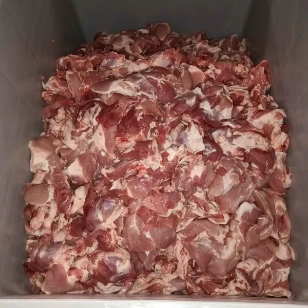 Frozen pork trimming 80/20