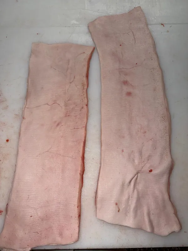 Pork back fat 2
