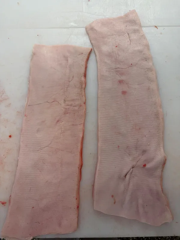 Pork back fat 3