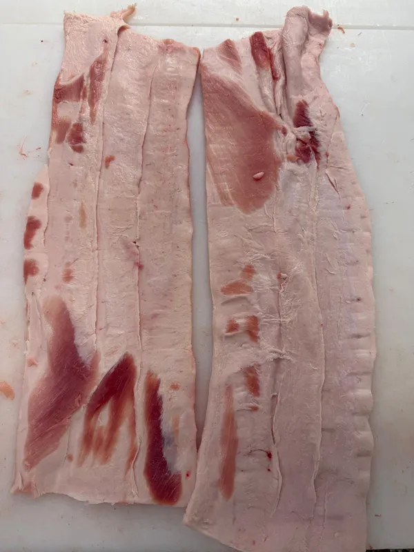 Pork back fat 4