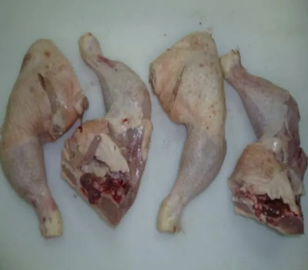 Frozen White Chicken leg quarter 2