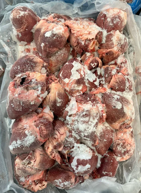 Pork hearts