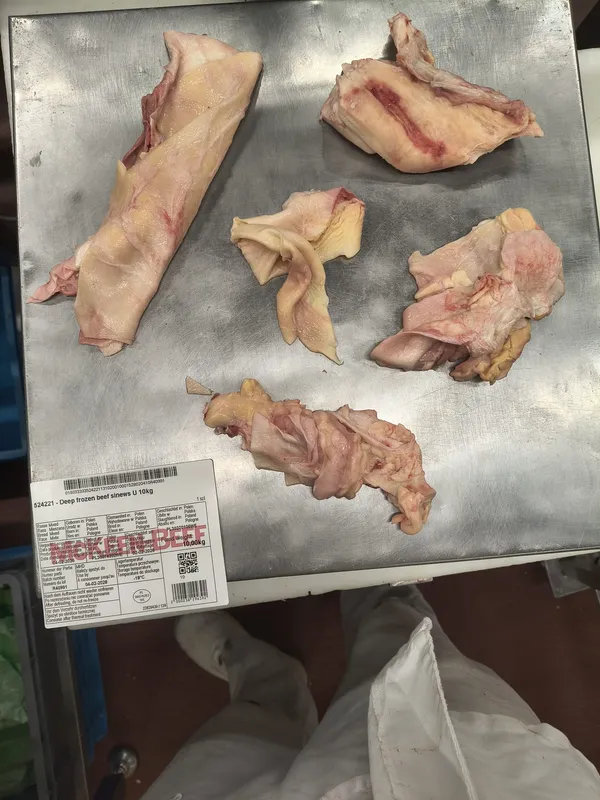 Frozen beef flank membrane 7