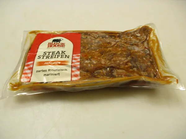 Rindersteakstreifen "Peppadew"