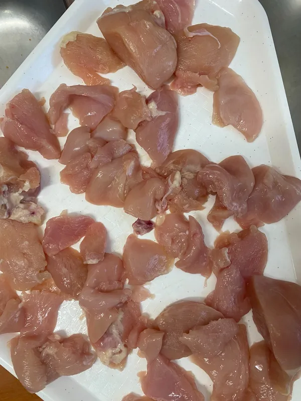 Chicken fillet pieces 2