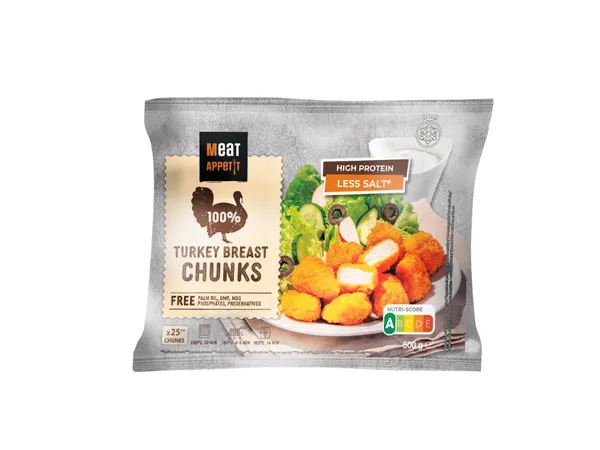 TURKEY BREAST CHUNKS 500 g