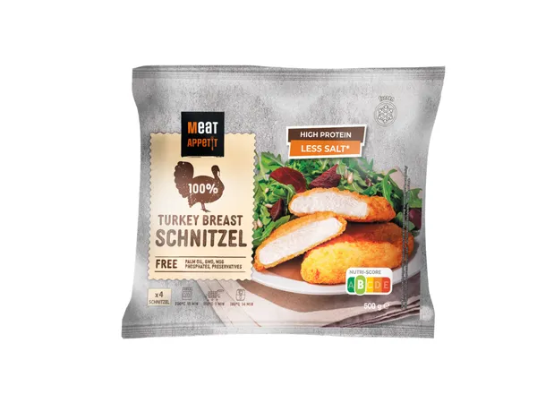 TURKEY BREAST SCHNITZEL 500 g