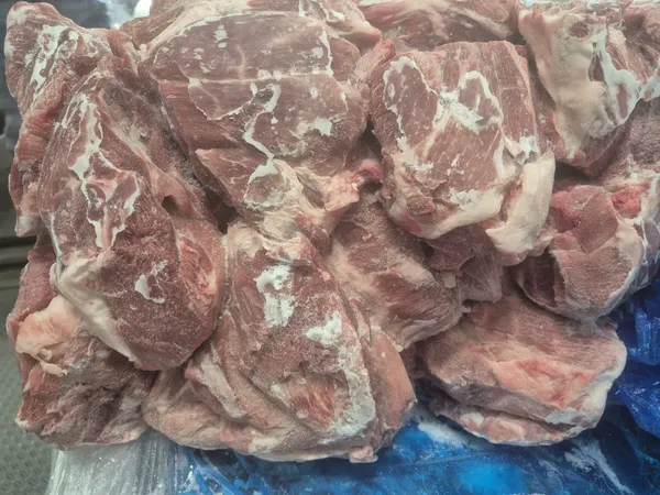 Pork collar pieces boneless 2