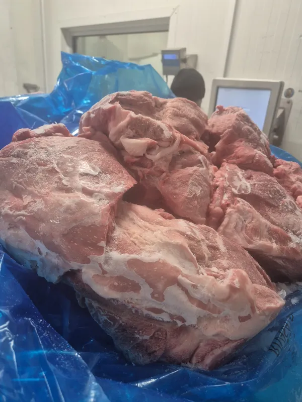 Pork collar pieces boneless 3